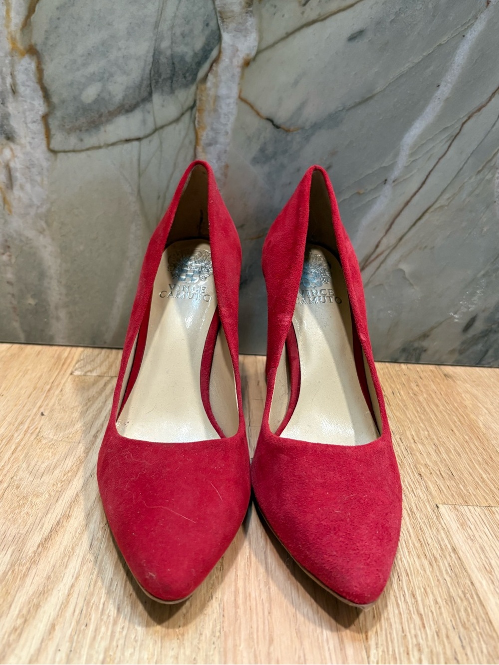 Vince Camuto Suede Pointed-Toe Pumps